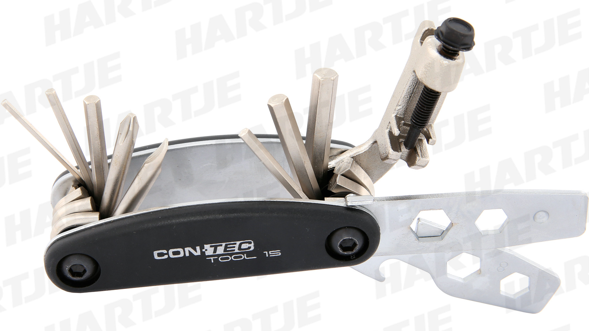 Contec Fahrradwerkzeug Multi-Tool 15 Funktionen