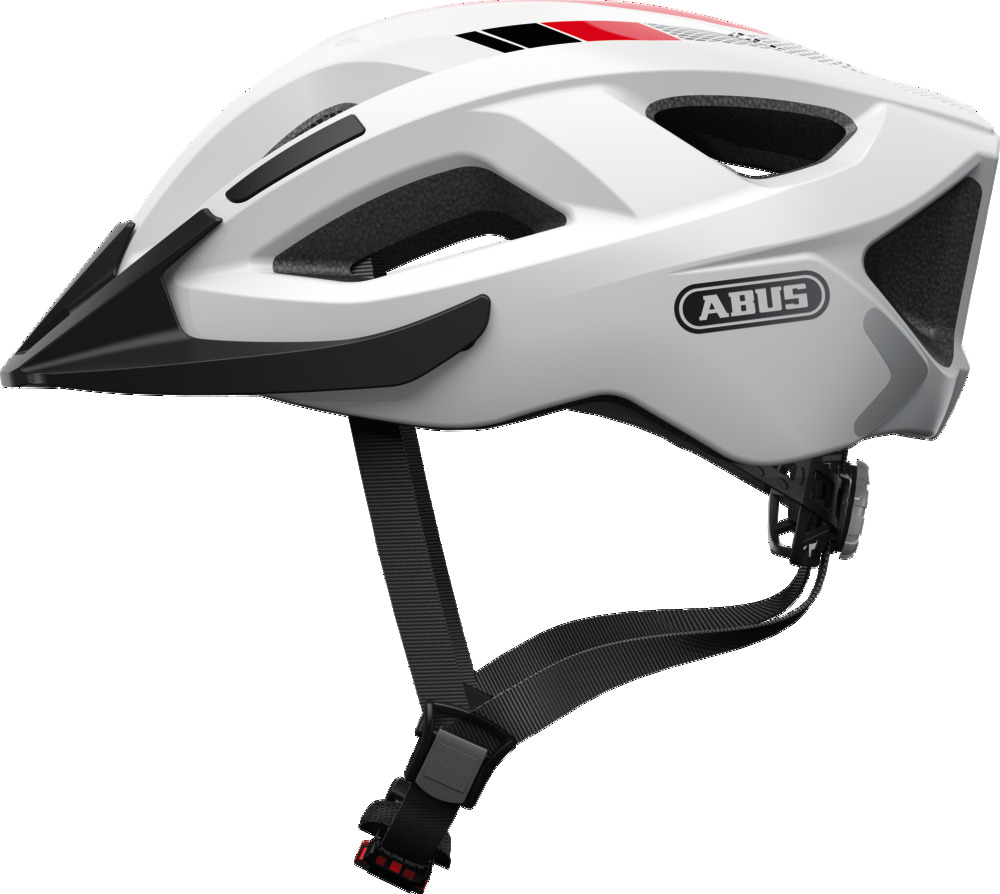 Abus Helm Aduro 2.0 race white Gr. L 58-62cm