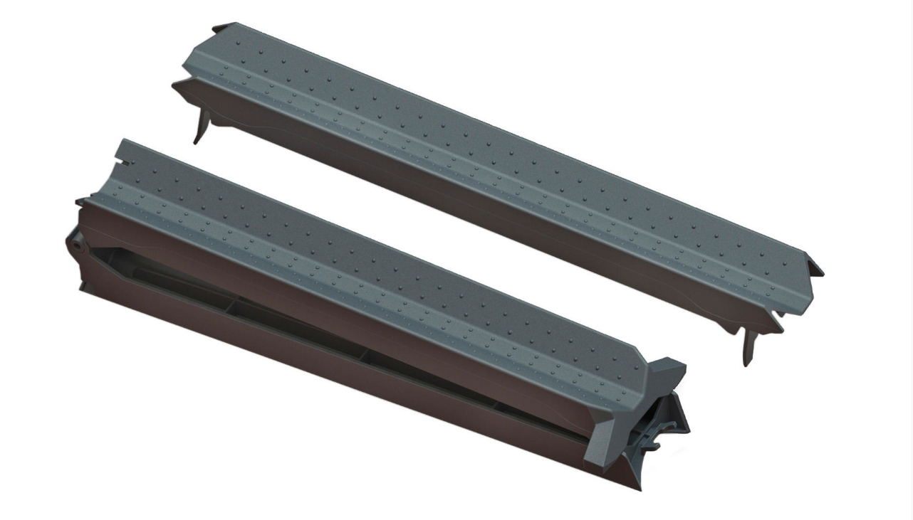 Auffahrschiene I21/31 M. Überfahrschiene