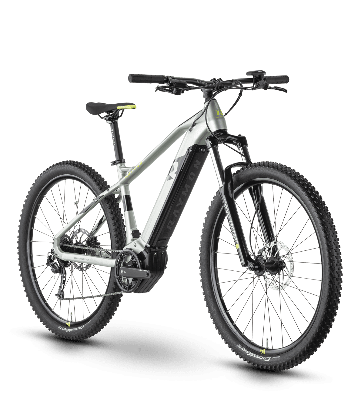 eBike Raymon HardRay E5.0 27,5 pistaccio/black/lime glanz Herren