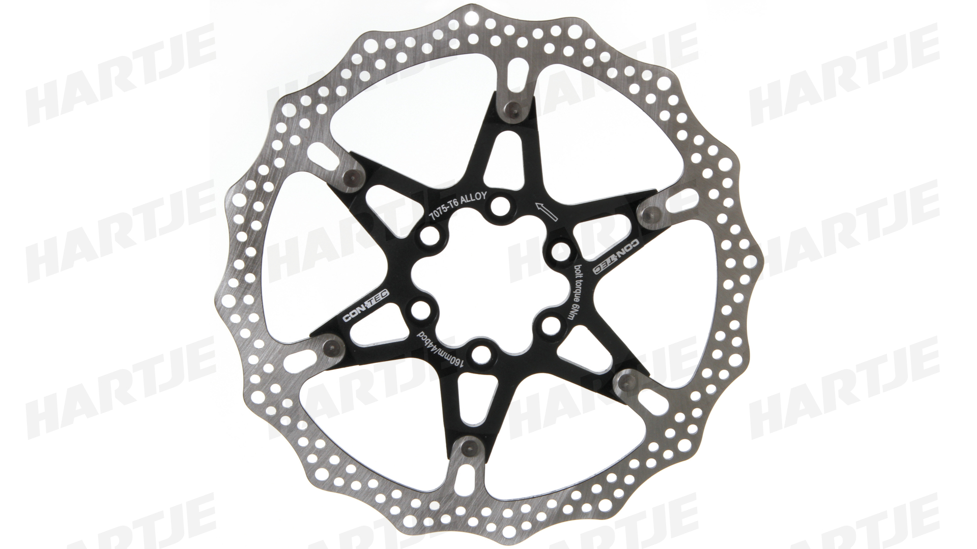 Contec  Bremsscheibe CDR-HD 160MM 1,8MM 2P 6-Loch Bremsenkompatibilität: Tektro, Shimano, Magura