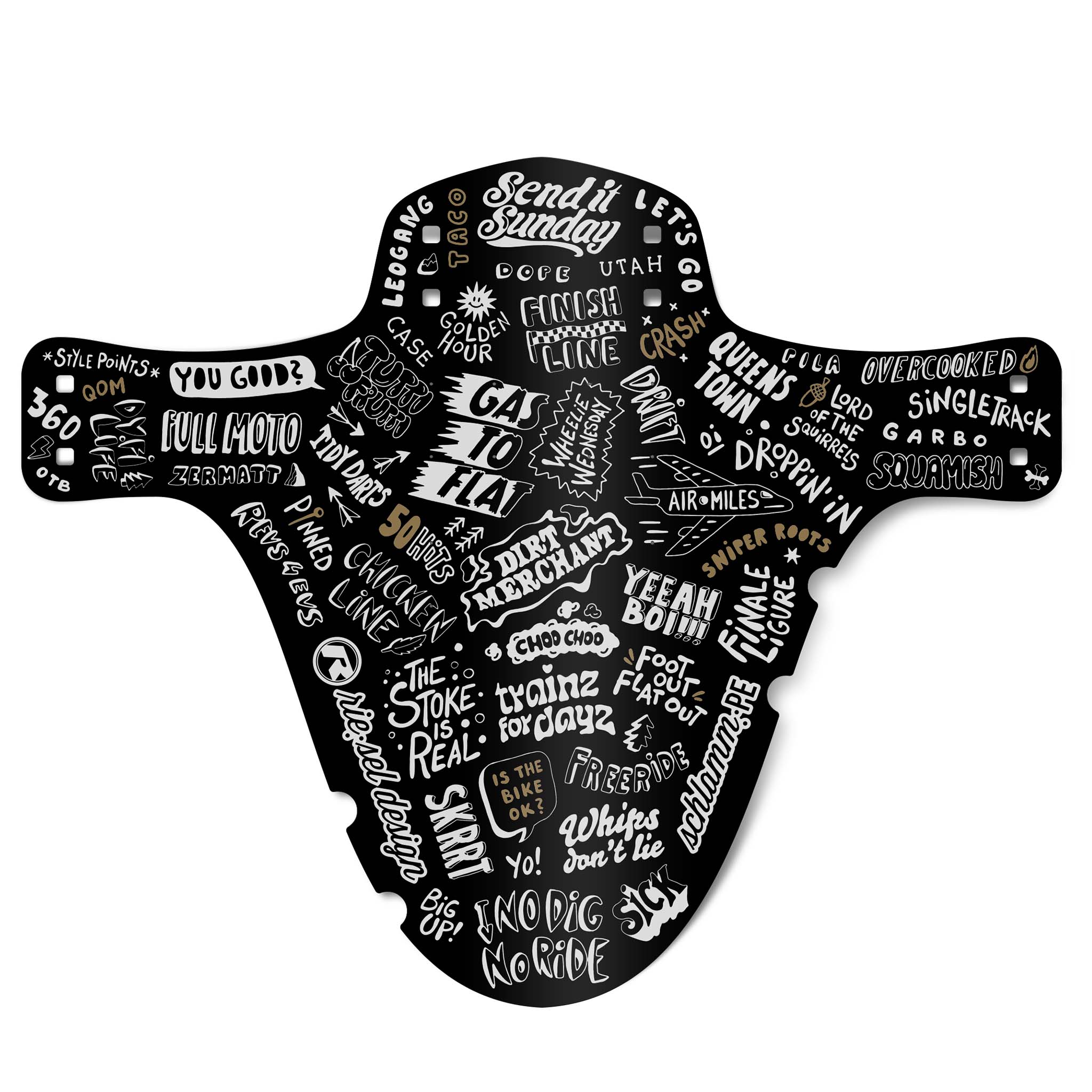 Riesel Design Mud Guard schlamm:PE slang