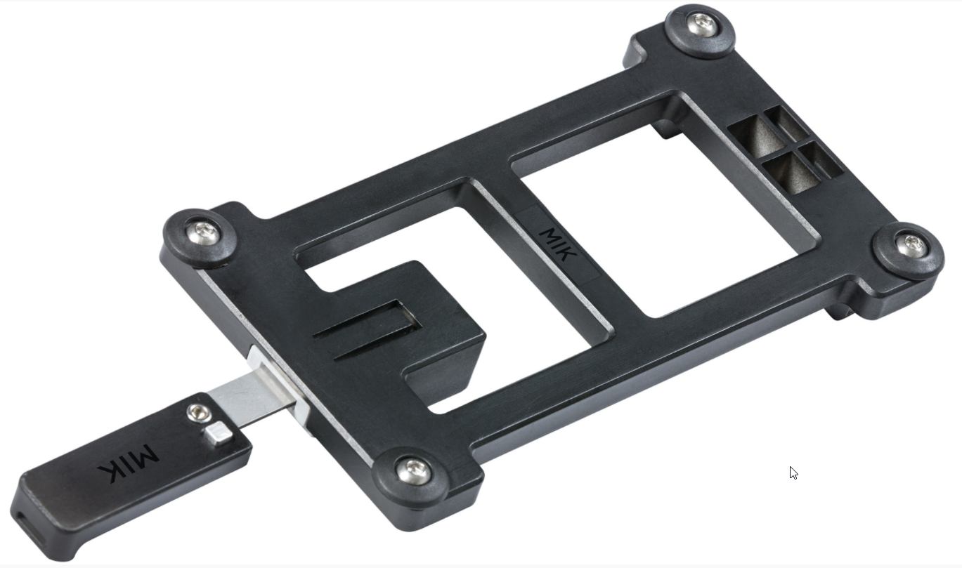 Basil Adapterplatte Mik Schwarz