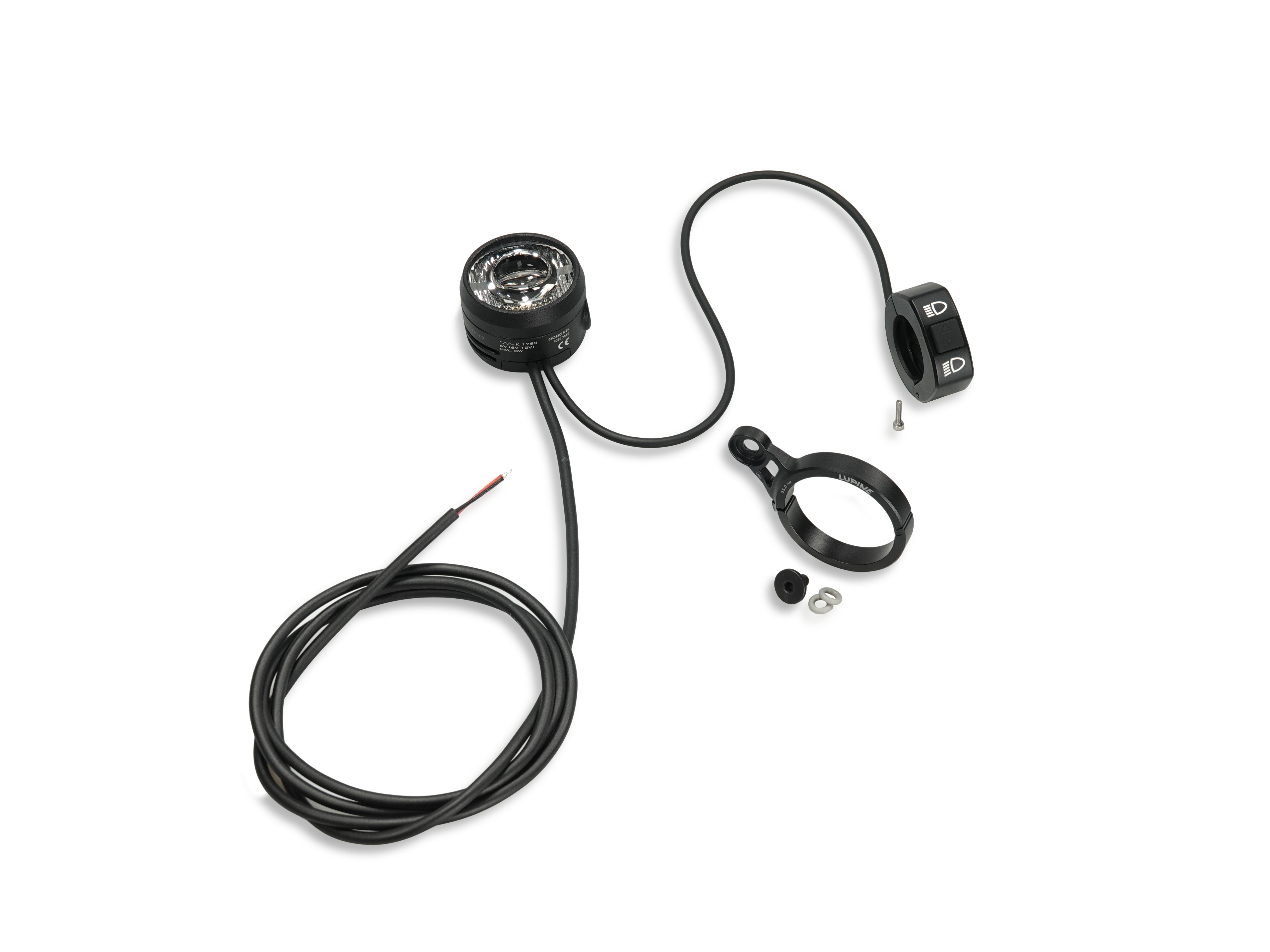 Lupine E-Bike Scheinwerfer SL F Nano mit Halter für Lenker 31,8mm