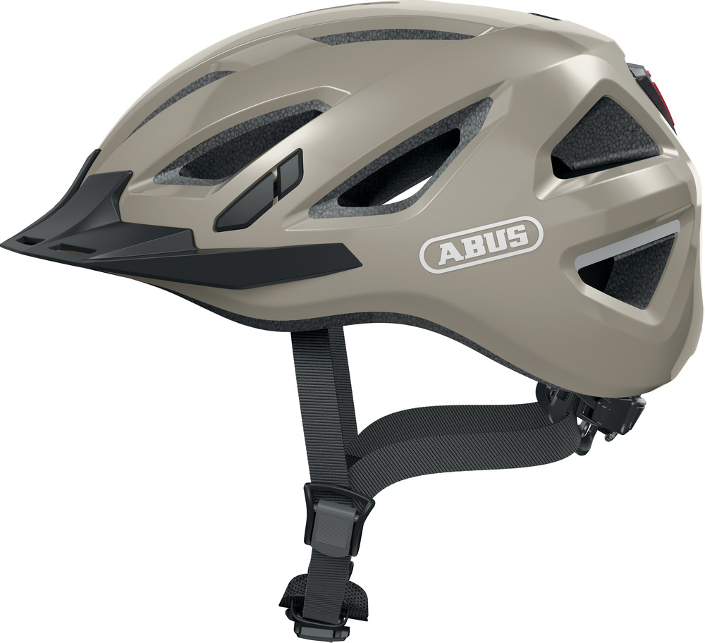  Abus Helm Urban-I 3.0 monument grey Gr. XL 61 - 65 cm mit Lichtfunktion