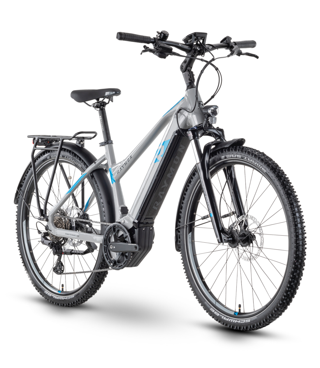 eBike Raymon Crossray E 6.0 Trapez Reifen 27,5"  9-S