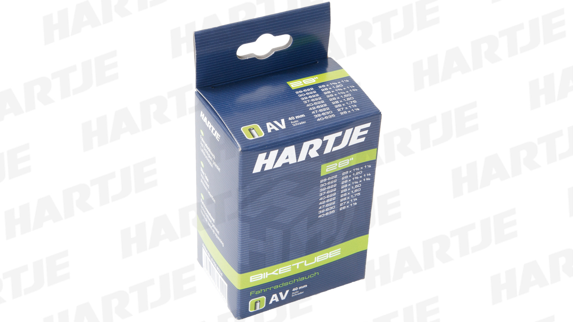 Hartje Schlauch 28" Schraderventil (AV) 40mm