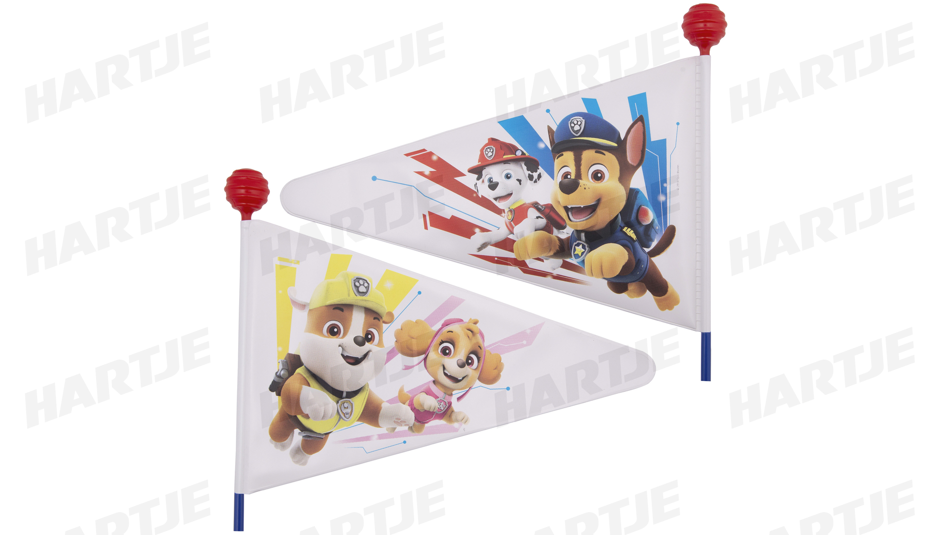 Bike Fashion Fahrrad Siwi-Wimpel Paw Patrol geteilt