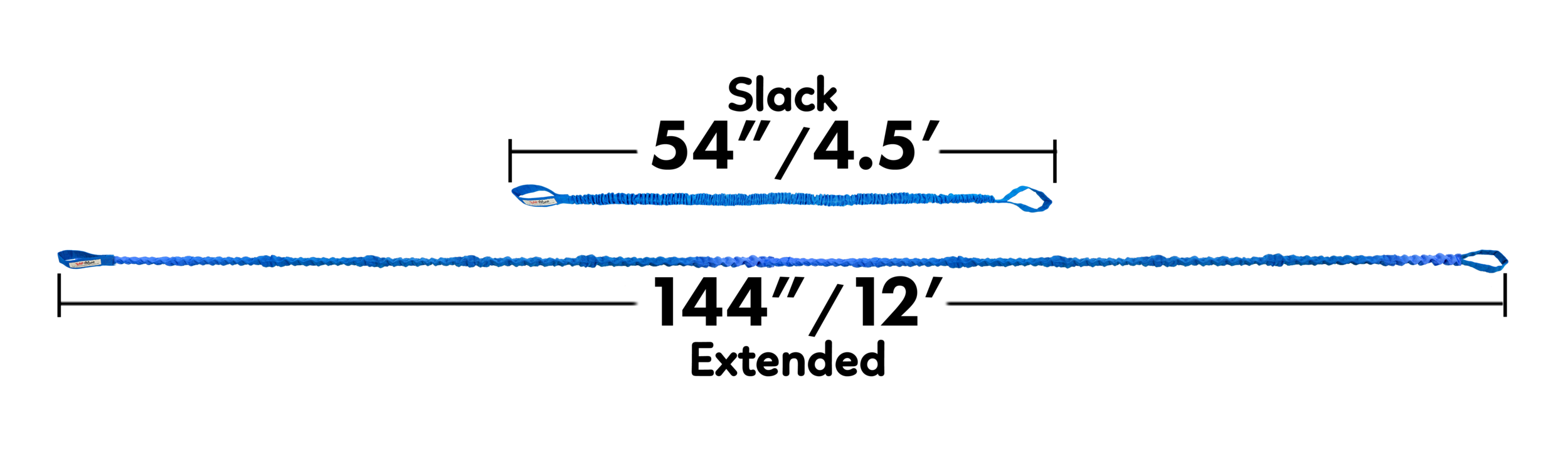 Tow-Whee Abschleppseil für Kinder  flexibel, blau, Winter- Ganzjahresversion